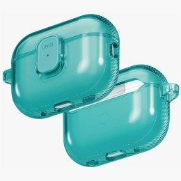 Etui UNIQ Glase Pro do AirPods Pro 3 Lock Case turkusowy