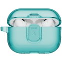 Etui UNIQ Glase Pro do AirPods Pro 3 Lock Case turkusowy