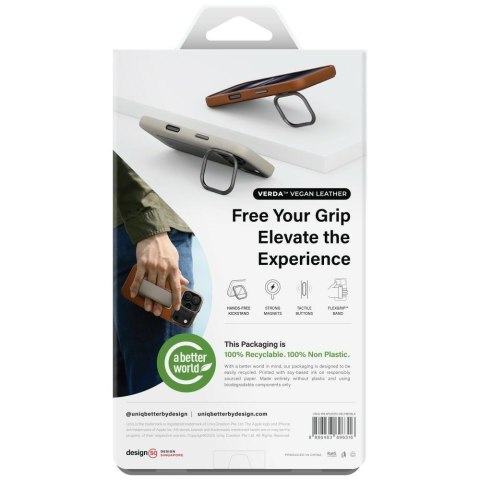 Etui UNIQ Heldro Pro do iPhone 17 Pro Max Magclick Charging czarny