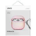 Etui UNIQ Iridescia do AirPods 4 Hang Case pink prism