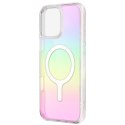 Etui UNIQ Iridescia do iPhone 16 Magclick Charging holograficzny