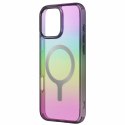 Etui UNIQ Iridescia do iPhone 16 Pro Magclick Charging midnight
