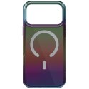 Etui UNIQ Iridescia do iPhone 17 Pro Max Magclick Charging midnight quartz