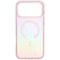 Etui UNIQ Iridescia do iPhone 17 Pro Max Magclick Charging pink prism