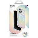 Etui UNIQ Iridescia do iPhone 17 Pro Magclick Charging holo quartz