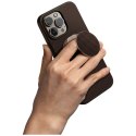 Etui UNIQ Keva Air do iPhone 16 Pro Max Magclick Charging GripFit brązowy