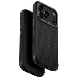 Etui UNIQ Keva do iPhone 17 Pro Magclick Charging czarny