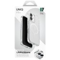 Etui UNIQ LifePro Xtreme do iPhone 17 Magclick Charging przezroczysty/brokat