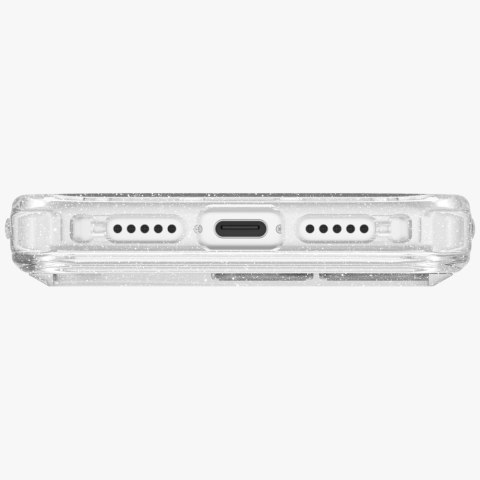 Etui UNIQ LifePro Xtreme do iPhone 17 Pro Magclick Charging przezroczysty/brokat