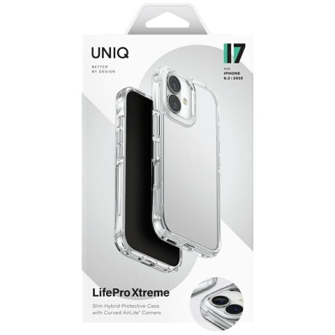 Etui UNIQ Lifepro Xtreme do iPhone 17 przezroczysty
