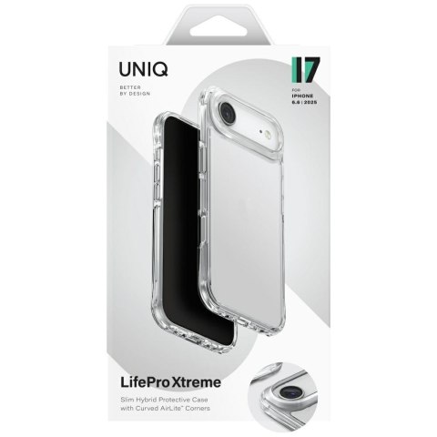 Etui UNIQ Lifepro Xtreme do iPhone Air przezroczysty