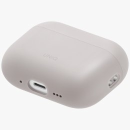 Etui UNIQ Lino do AirPods Pro 3 gen Silicone beżowy