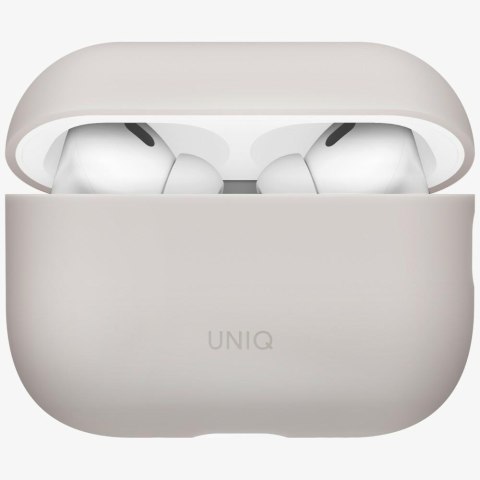 Etui UNIQ Lino do AirPods Pro 3 gen Silicone beżowy