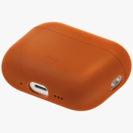 Etui UNIQ Lino do AirPods Pro 3 gen Silicone pomarańczowy