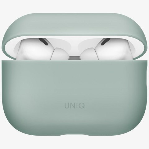Etui UNIQ Lino do AirPods Pro 3 gen Silicone zielony