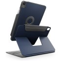 Etui UNIQ Rovus Snapmount Magnetic 360 Rotating Detachable do iPad Air 11" (M2/M3) / iPad Air 10.9" (2022/2020) granatowy