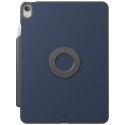 Etui UNIQ Rovus Snapmount Magnetic 360 Rotating Detachable do iPad Air 11" (M2/M3) / iPad Air 10.9" (2022/2020) granatowy