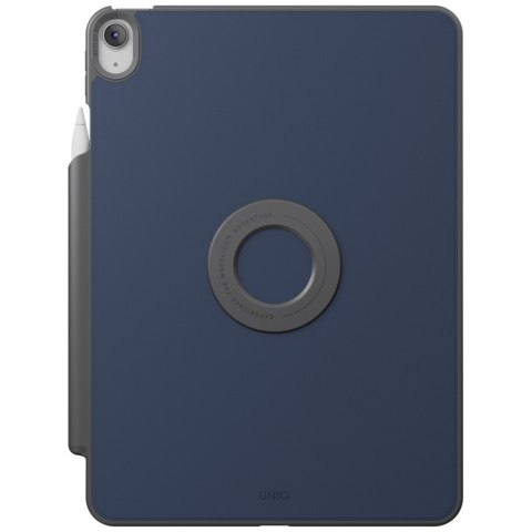 Etui UNIQ Rovus Snapmount Magnetic 360 Rotating Detachable do iPad Air 11" (M2/M3) / iPad Air 10.9" (2022/2020) granatowy