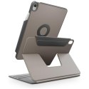 Etui UNIQ Rovus Snapmount Magnetic 360 Rotating Detachable do iPad Air 11" (M2/M3) / iPad Air 10.9" (2022/2020) szary