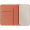 Etui na paszport UNIQ Belmont blokada RFID terracotta kość słoniowa