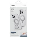 Etui UNIQ Swivix do iPhone 16 Pro Max 360 Rotating Kickstand przezroczysty