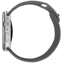 Etui UNIQ Voute do Apple Watch Series 10 / 11 46mm szkło hartowane srebrny