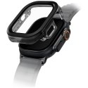 Etui UNIQ Voute do Apple Watch Ultra 49mm szkło hartowane czarny
