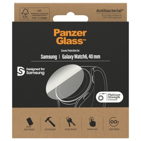 Folia ochronna PanzerGlass Galaxy Watch6 40mm Screen Protection Antibacterial 3683
