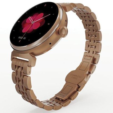 HiFuture smartwatch damski Auraróżowo-złoty/rose gold (HSFUAGL)