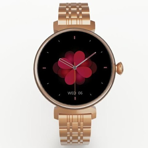 HiFuture smartwatch damski Auraróżowo-złoty/rose gold (HSFUAGL)