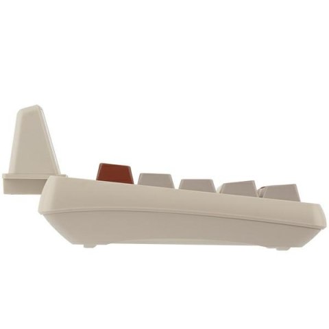 Klawiatura mechaniczna Epomaker RT65 Flamingo Switch szaro-biały/grey-white