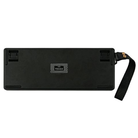 Klawiatura mechaniczna Epomaker TH40 Wisteria Linear Switch czarno-złoty/black-gold