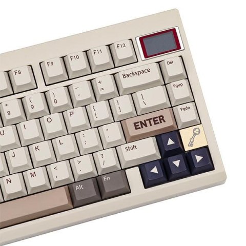 Klawiatura mechaniczna Epomaker TH80 Pro V2 Wisteria Linear Switch biały/white