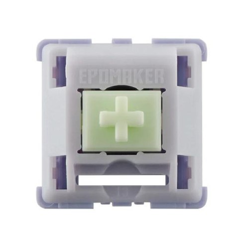 Klawiatura mechaniczna Epomaker TH80 Pro V2 Wisteria Linear Switch biały/white