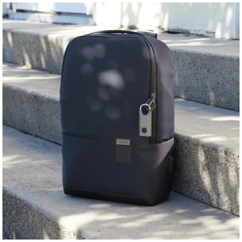 Kłódka na odcisk palca Lexon Nomaday ciemnoszary/gun metal