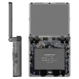 Konsola Anbernic RG35XXSP czarnytransparentny/translucent black