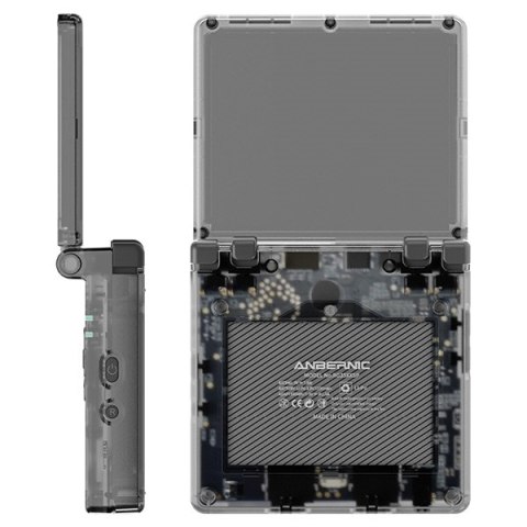 Konsola Anbernic RG35XXSP czarnytransparentny/translucent black