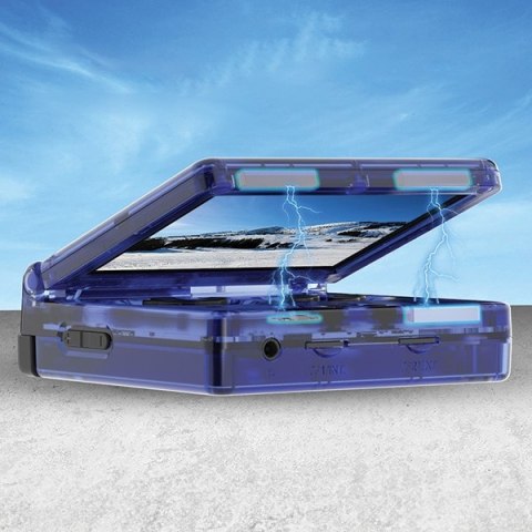 Konsola Anbernic RG35XXSP niebieskitransparentny/translucent blue