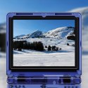 Konsola Anbernic RG35XXSP niebieskitransparentny/translucent blue