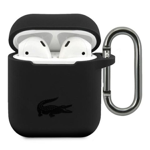 Lacoste LCA2SK AirPods 1/2 cover czarny/black Silicone