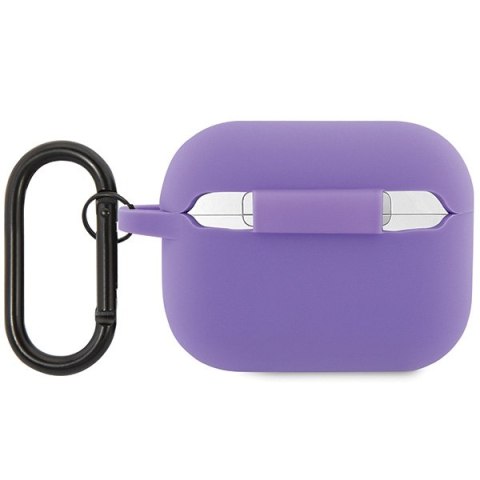 Lacoste LCAP2SLOU AirPods Pro 2 (2022/2023) cover fioletowy/parme Silicone Croc Logo