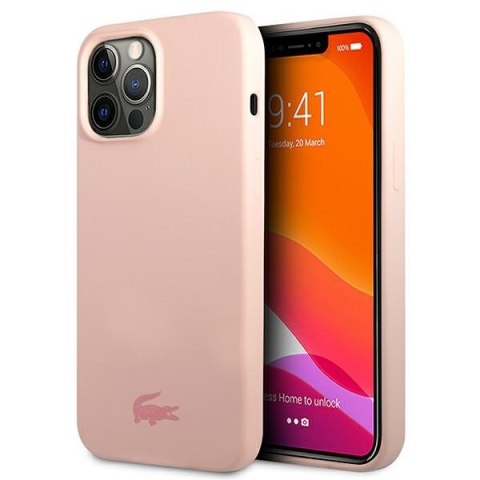 Lacoste LCHCP13LSI iPhone 13 Pro / 136,1" różowy/pink hardcase Silicone