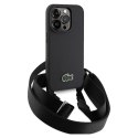 Lacoste LCHCP14LSPVCK iPhone 14 Pro 6.1" czarny/black hardcase Iconic Petit Pique Crossbody