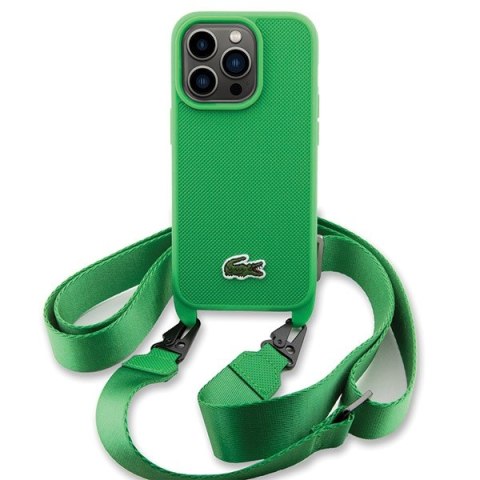 Lacoste LCHCP14LSPVCN iPhone 14 Pro 6.1" zielony/green hardcase Iconic Petit Pique Crossbody
