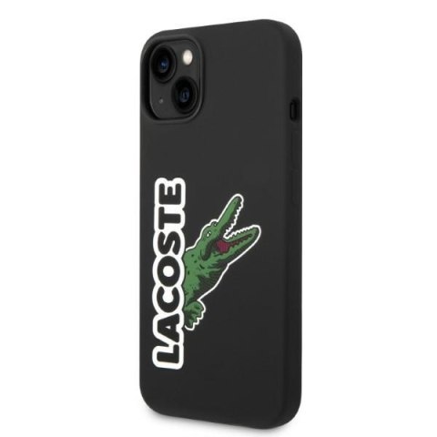 Lacoste LCHCP14MSHK iPhone 14 Plus / 15 Plus 6,7" czarny/black hardcase Silicone Head Crocodile