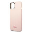Lacoste LCHCP14MSI iPhone 14 Plus / 15Plus 6,7" jasnoróżowy/light pink hardcase Silicone