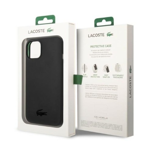 Lacoste LCHCP14MSK iPhone 14 Plus / 15 Plus 6,7" czarny/black hardcase Silicone
