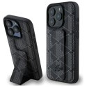Lacoste LCHCP15XGSPBSK iPhone 15 Pro Max 6,7" czarny/black hardcase Grip Stand Mono
