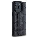 Lacoste LCHCP15XGSPBSK iPhone 15 Pro Max 6,7" czarny/black hardcase Grip Stand Mono
