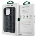 Lacoste LCHCP15XGSPBSK iPhone 15 Pro Max 6,7" czarny/black hardcase Grip Stand Mono